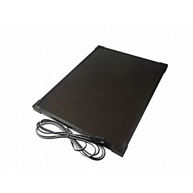 WirthCo Battery Charger Amorphous Solar Panel 12 Volt 0.75 Milliamp - 23144