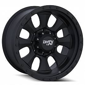 Dirty Life Race Wheels Ironman 9300 - 20 x 10 Black - 9300-2183MB