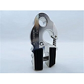 Factor 55 Winch Clevis Hook - Aluminum Silver 3/8 Inch - 0025005