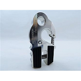 Factor 55 Winch Clevis Hook - Aluminum Silver 3/8 Inch - 0025005