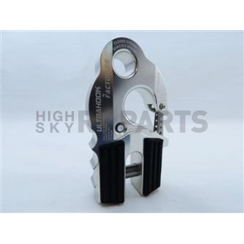 Factor 55 Winch Clevis Hook - Aluminum Silver 3/8 Inch - 0025005