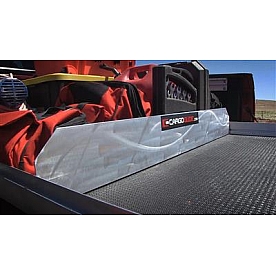 Cargo Glide Bed Cargo Divider Silver Aluminum - CD648