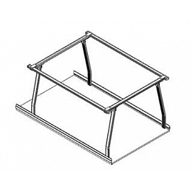Cargo Glide Ladder Rack Aluminum - Pick-Up Rack - CGCR-75