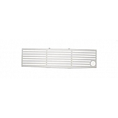 Putco Bumper Grille Insert Horizontal Bar Polished Silver Stainless Steel - 86182FP
