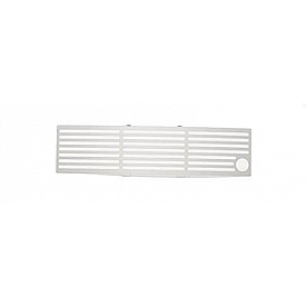 Putco Bumper Grille Insert Horizontal Bar Polished Silver Stainless Steel - 86182FP
