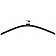 ANCO Windshield Wiper Blade 24 Inch Black All Season Single - C24UB