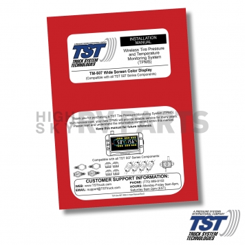 Truck System Technology (TST) Tire Pressure Monitoring System - TST507DC-6