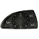 Help! By Dorman Exterior Mirror Glass Triangular Power Single - 56014