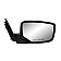 K-Source Exterior Mirror Electric OEM Black Single - 63611H