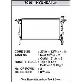CSF Radiator 7010