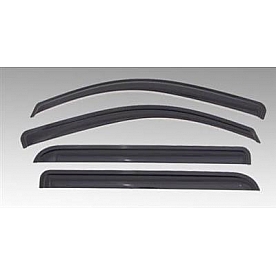 Black Horse Offroad Rainguard - Smoke Acrylic Set Of 4 - 14-VWJE