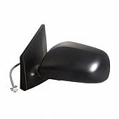K-Source Exterior Mirror Electric OEM Black Single - 70626T