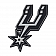 Fan Mat Emblem - NBA San Antonio Spurs Metal - 14893