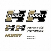 Hurst Decal - Vinyl with Mylar Laminate Gold - 1321000