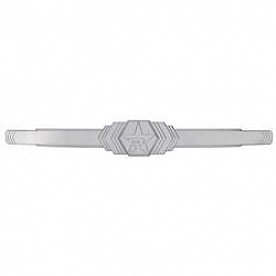 RBP (Rolling Big Power) Grille Molding - Chrome Plated Billet Aluminum Silver Center - BL103CS