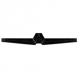 RBP (Rolling Big Power) Grille - Center Gloss Black Billet Aluminum Powder Coated - BL102GBL