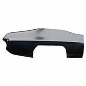 Goodmark Industries Quarter Panel - Passenger Side Silver Steel - PA60070R