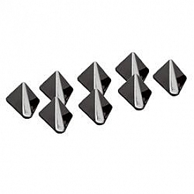 Pilot Automotive Fender Vent - Black ABS Plastic  Set Of 2 - CZ294B