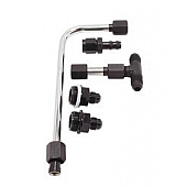 Quick Fuel Technology Carburetor Fuel Line - 34-600SL-BLKQFT