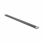 Lund International Running Board Bare Aluminum Stationary - 22908715