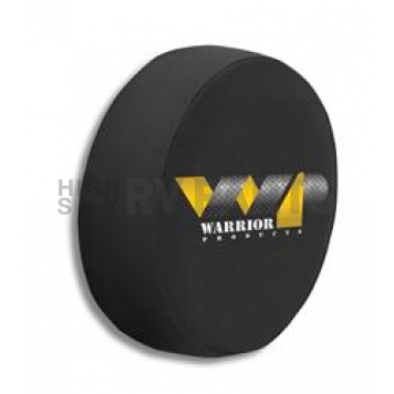 Warrior Products Spare Tire Cover Black Polycotton Backed Vinyl 32 Inch - 90829