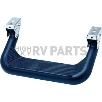 Carr Truck Step Black Powder Coated Aluminum - 124031-1