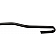 Help! By Dorman WindShield Wiper Arm 26-3/4 Inch Black Single - 42730