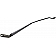 Help! By Dorman WindShield Wiper Arm 26-3/4 Inch Black Single - 42730
