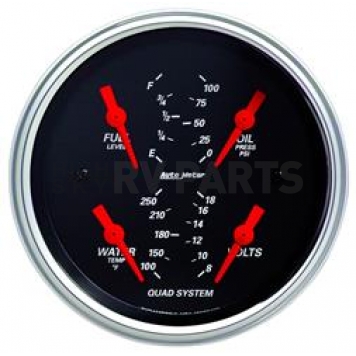 AutoMeter Gauge Fuel Level/ Oil Pressure/ Voltmeter/ Water Temperature 1412