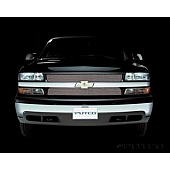 Putco Grille Insert - Chrome Plated Aluminum Rectangular - 99141