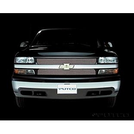Putco Grille Insert - Chrome Plated Aluminum Rectangular - 99141