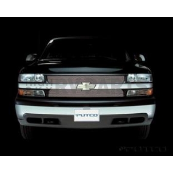 Putco Grille Insert - Chrome Plated Aluminum Rectangular - 99141