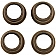 Help! By Dorman Hinge Bushing - Brass Set Of 4 - 38378