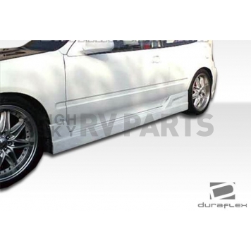 Extreme Dimensions Side Skirt - Primered Fiberglass Reinforced Plastic Black Set of 2 - 101097-1
