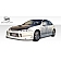 Extreme Dimensions Side Skirt - Primered Fiberglass Reinforced Plastic Black Set of 2 - 101097