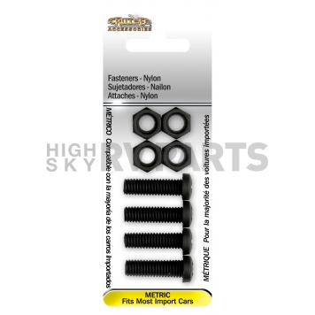Cruiser License Plate Mounting Hardware 4 Piece Set - 80150