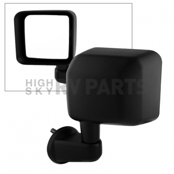 Xtune Exterior Mirror Manual Rectangular Single - 9935107