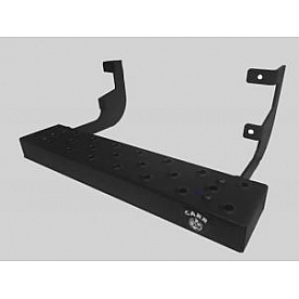 Carr Truck Step Black Powder Coated Steel - 451001-1