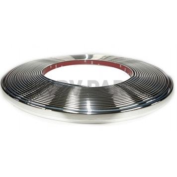 Cowles Products Fender Trim - Full Wheel Well PVC Plastic Chrome Plated - 371550-2