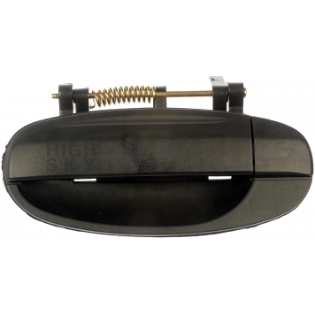 Help! By Dorman Exterior Door Handle - Plastic Black Single - 80136