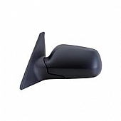 K-Source Exterior Mirror Electric OEM Black Single - 66554M