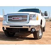 T-Rex Truck Products Grille Insert - Mesh Rectangular Polished Stainless Steel - 54207