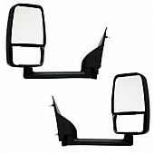 Velvac Exterior Mirror Manual Black - 714482
