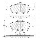 Stop Tech/ Power Slot Brake Pad - 105.10471