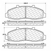 Stop Tech/ Power Slot Brake Pad - 103.06790