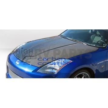 Extreme Dimensions Hood - Gloss Carbon Fiber Black - 100501-1