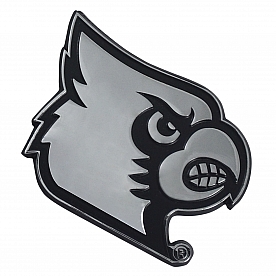 Fan Mat Emblem - University Of Louisville Logo Metal - 14821