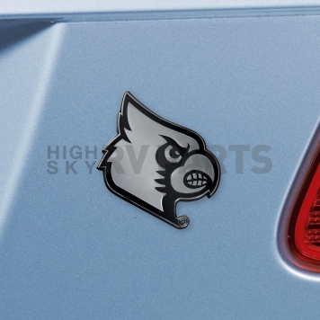 Fan Mat Emblem - University Of Louisville Logo Metal - 14821-1