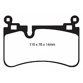 EBC Brakes Brake Pad - DP31839C