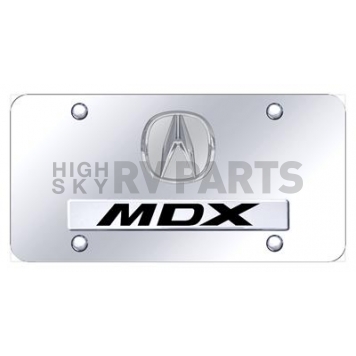 Automotive Gold License Plate - MDX Stainless Steel - DMDXPCC